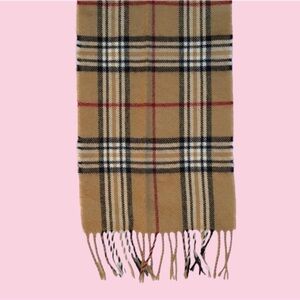 Simons Plaid Nova Check Scarf One Size Unisex
